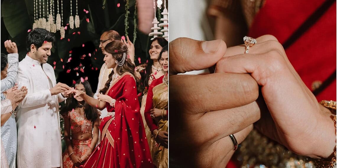 Allu Sirish Gets Engaged: Intimate Ceremony with Nayanika Melts Hearts!