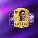High-quality FIFA 23 Rashford FUT card with stats and team details, ideal for sports gaming enthusiasts.