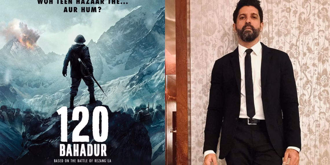 Farhan Akhtar's 120 Bahadur Creates History: First Film to Release in 800+ Defence Theatres Across India