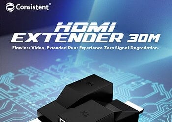 Consistent Infosystems Launches HDMI Extender 30M for Seamless Long-Distance HD Connectivity