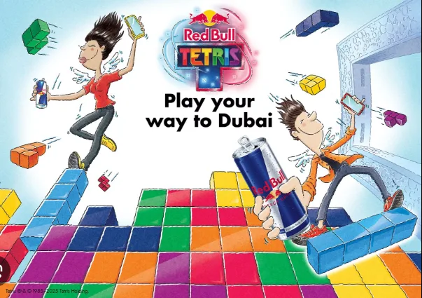 Red Bull Tetris