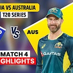 India vs Australia Live Cricket Score, 4th T20: Washington Sundar Departs for 12, IND 163/7 vs AUS in Queensland