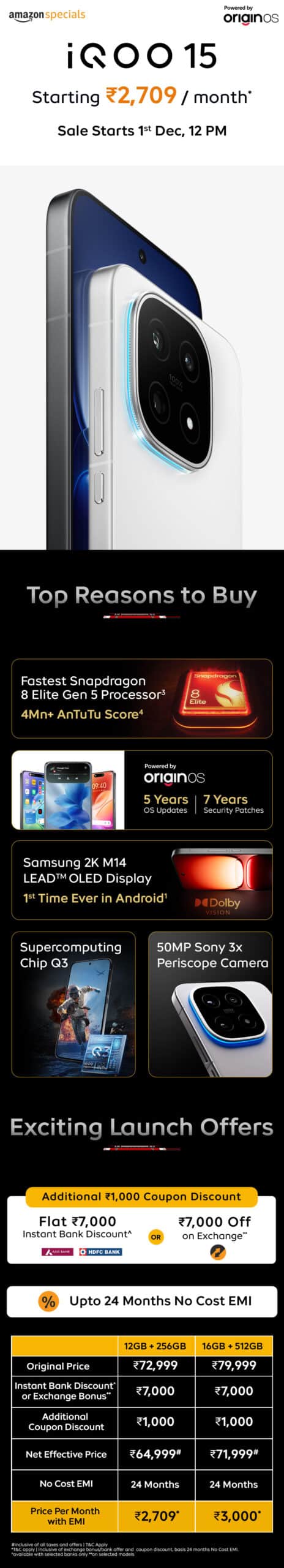 The GOAT of Performance Smartphones is Here: iQOO 15 Launches in India