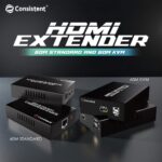 Consistent Launches HDMI Extender 60M Series for Long-Distance Transmission
