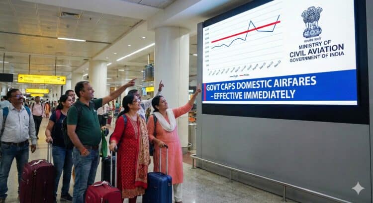 Indian Government Caps Domestic Airfares 2025: What to Know
