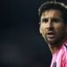 FORT LAUDERDALE, FLORIDA - SEPTEMBER 30: Lionel Messi #10 of Inter Miami CF reacts during the MLS match between Inter Miami CF and Chicago Fire FC at Chase Stadium on September 30, 2025 in Fort Lauderdale, Florida. (Photo by Carmen Mandato/Getty Images)