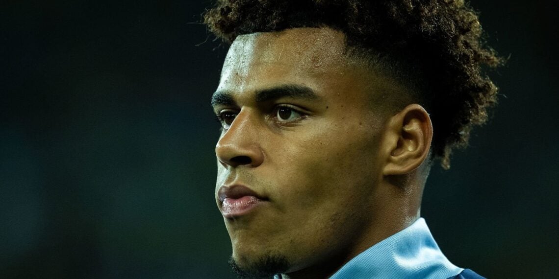 WROCLAW, POLAND - SEPTEMBER 5: Desire Doue of France looks on during the FIFA World Cup 2026 qualifier match between Ukraine and France at Tarczynski Arena on September 5, 2025 in Wroclaw, Poland. (Photo by Sebastian Frej/Getty Images)