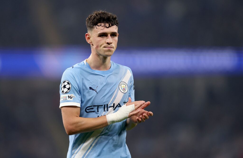 Manchester City's Phil Foden