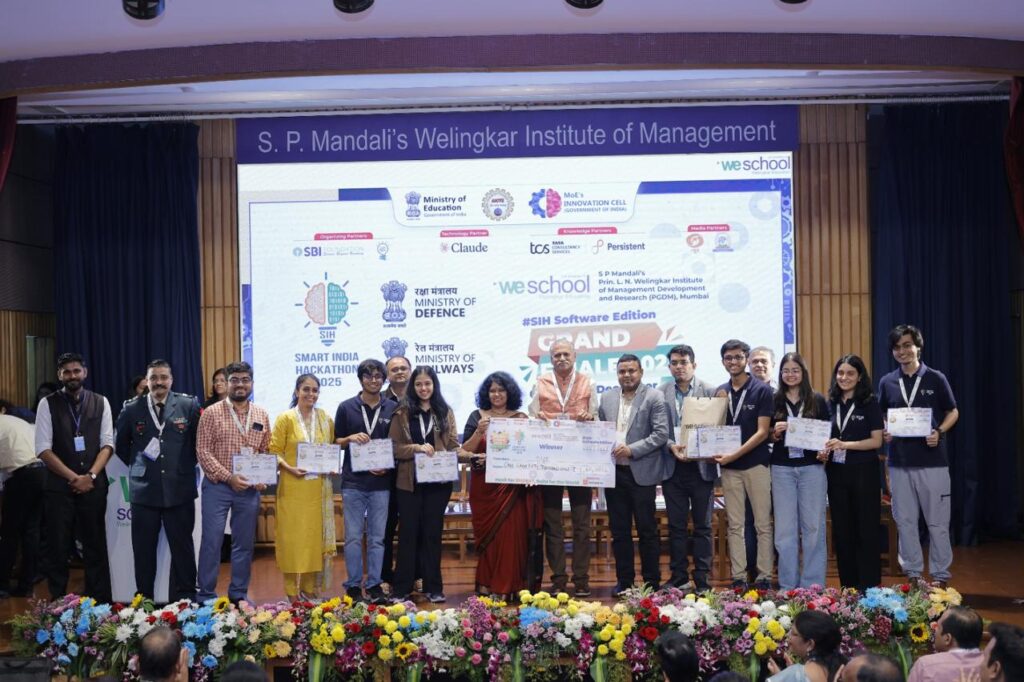 Smart India Hackathon 2025 Winners Celebrated at WeSchool