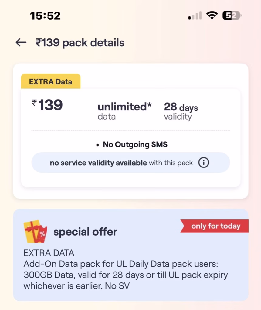 Vi Introduces Game-Changing ₹139 Extra Data Plan