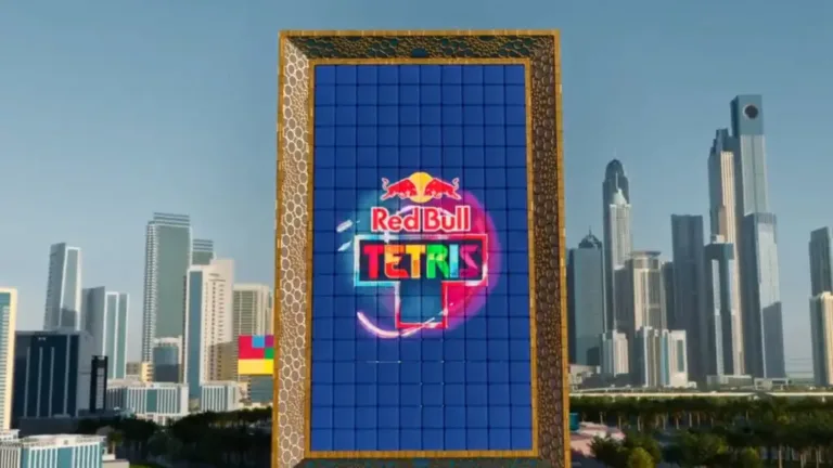 Red Bull Tetris