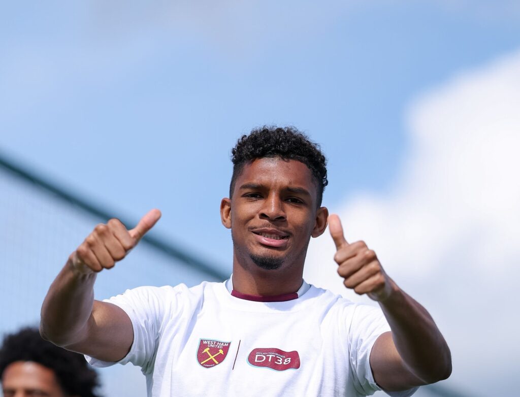 West Ham's Luis Guilherme