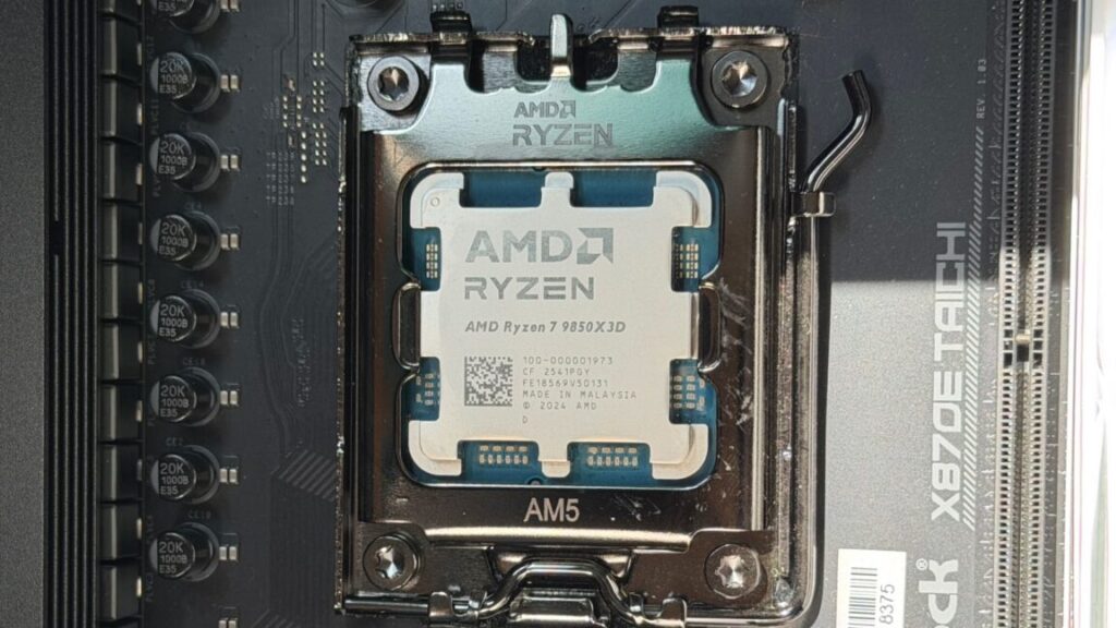 Ryzen 7 9850X3D