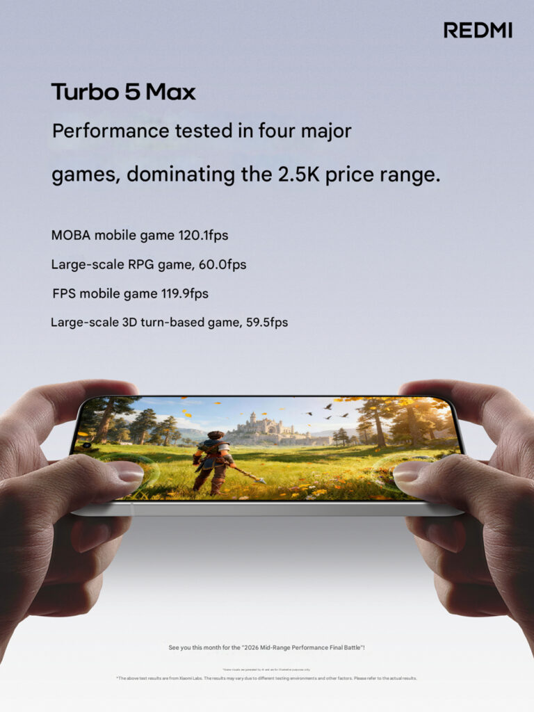 Redmi Turbo 5 Max