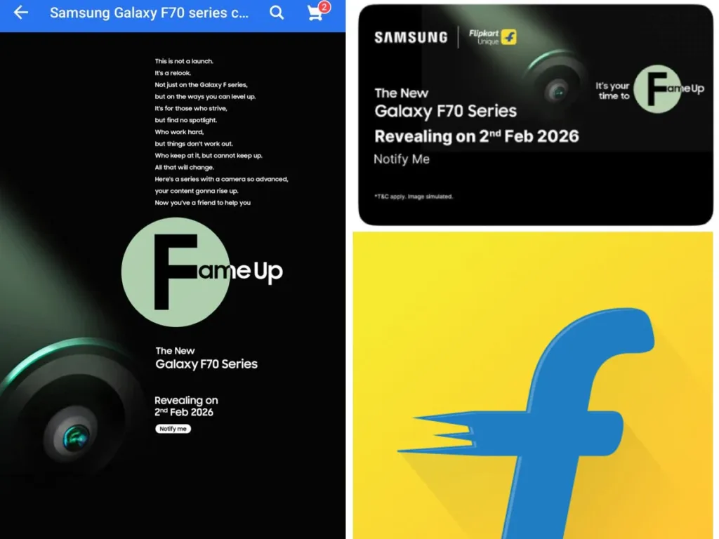 Samsung Galaxy F70 Series