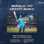 TCL Republic Day Cricket Mania: Win Live Match Tickets
