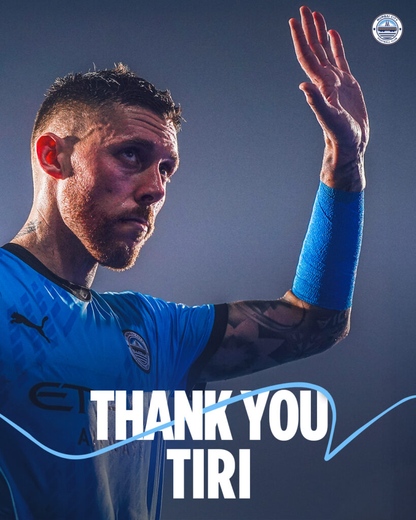 Mumbai City and Spanish Centre-Back Tiri Part Ways
