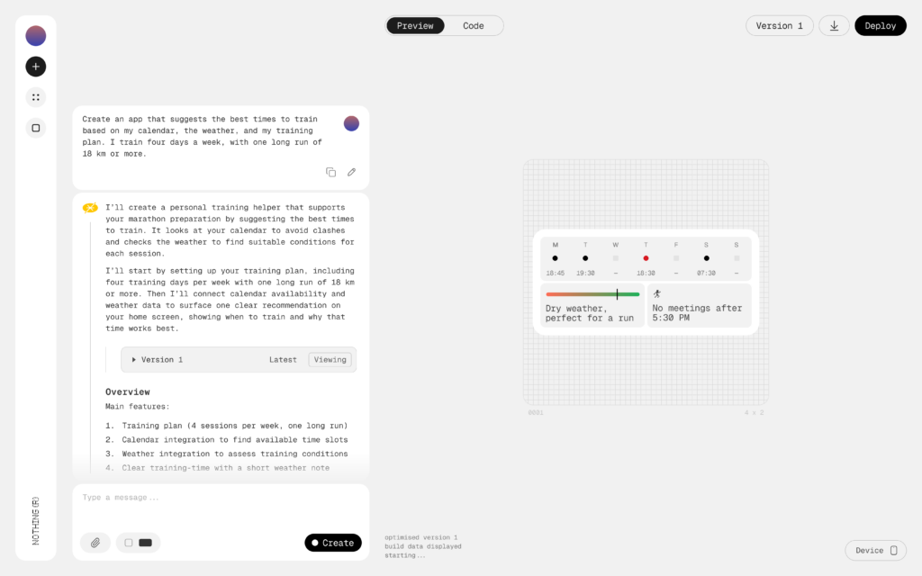 Nothing Launches Essential Apps: AI Builds Personalized Apps From Text Prompts