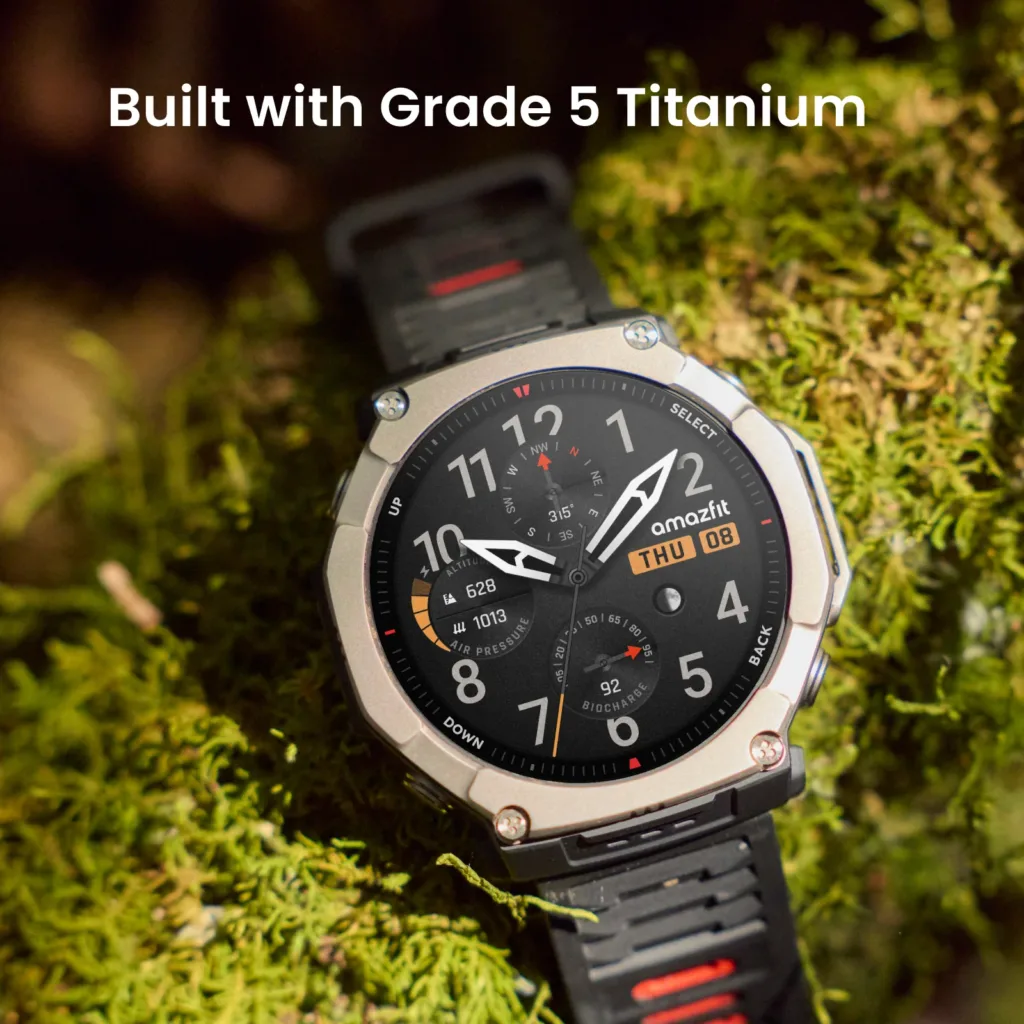 Amazfit T-Rex Ultra 2: Titanium, 30-Day Battery, and Night Vision Mode — This Isn't Your Average Smartwatch