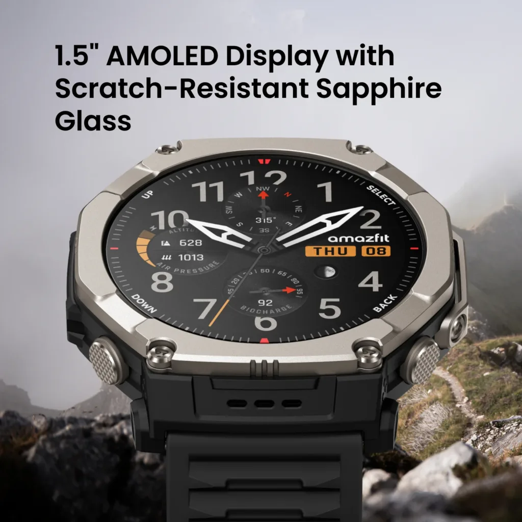 Amazfit T-Rex Ultra 2: Titanium, 30-Day Battery, and Night Vision Mode — This Isn't Your Average Smartwatch