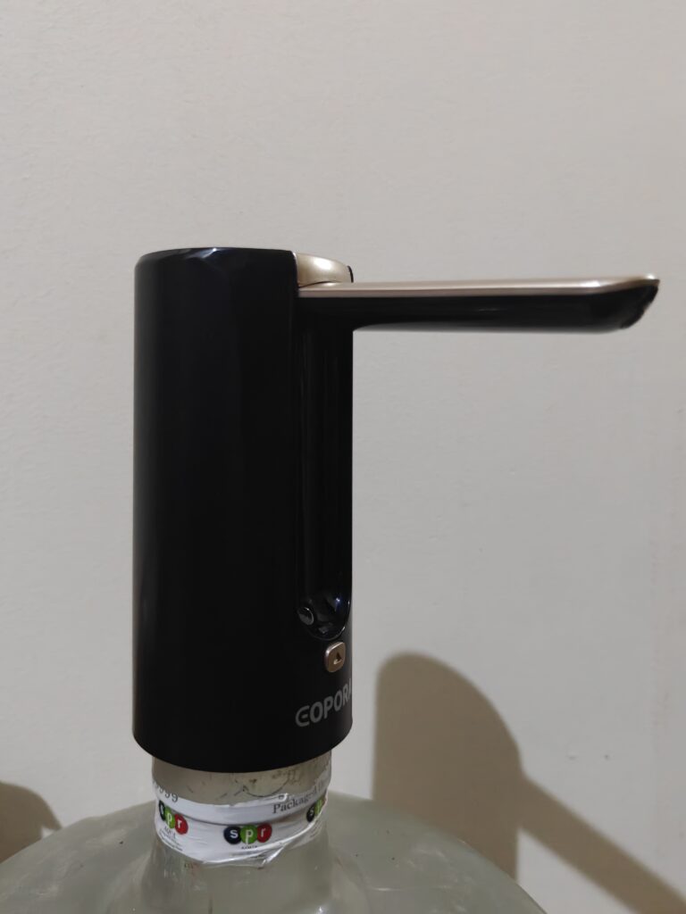 EOPORA Automatic Water Dispenser Pump Review: A Stylish ₹600 Gadget for Your Water Can