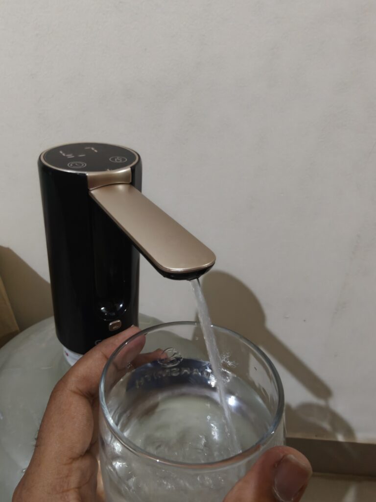 EOPORA Automatic Water Dispenser Pump Review: A Stylish ₹600 Gadget for Your Water Can