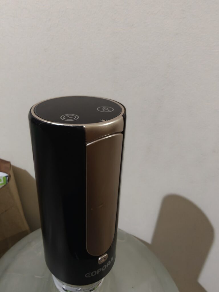 EOPORA Automatic Water Dispenser Pump Review: A Stylish ₹600 Gadget for Your Water Can
