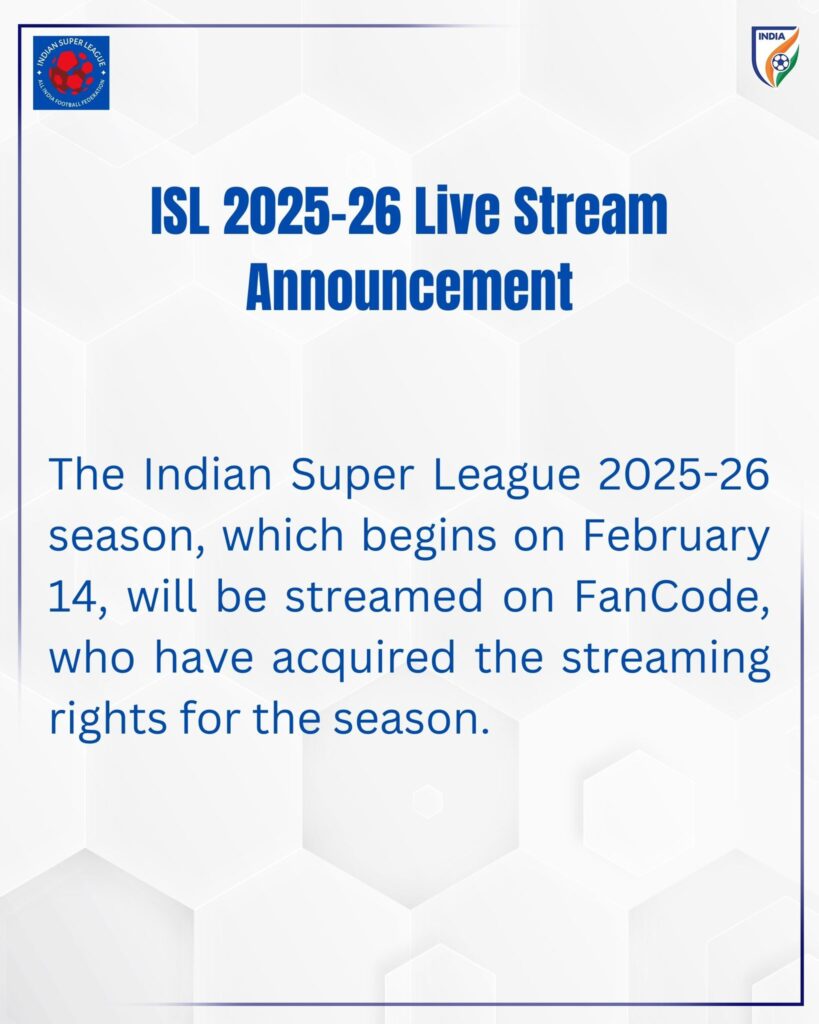 ISL 2025–26
