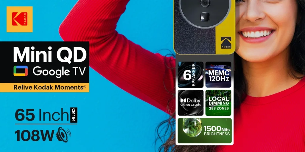 Kodak IconiK 65" Mini QD TV