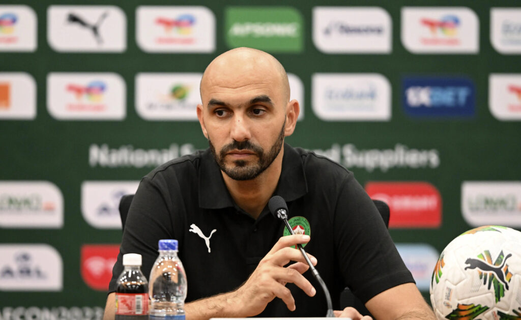 Morocco Coach Walid Regragui