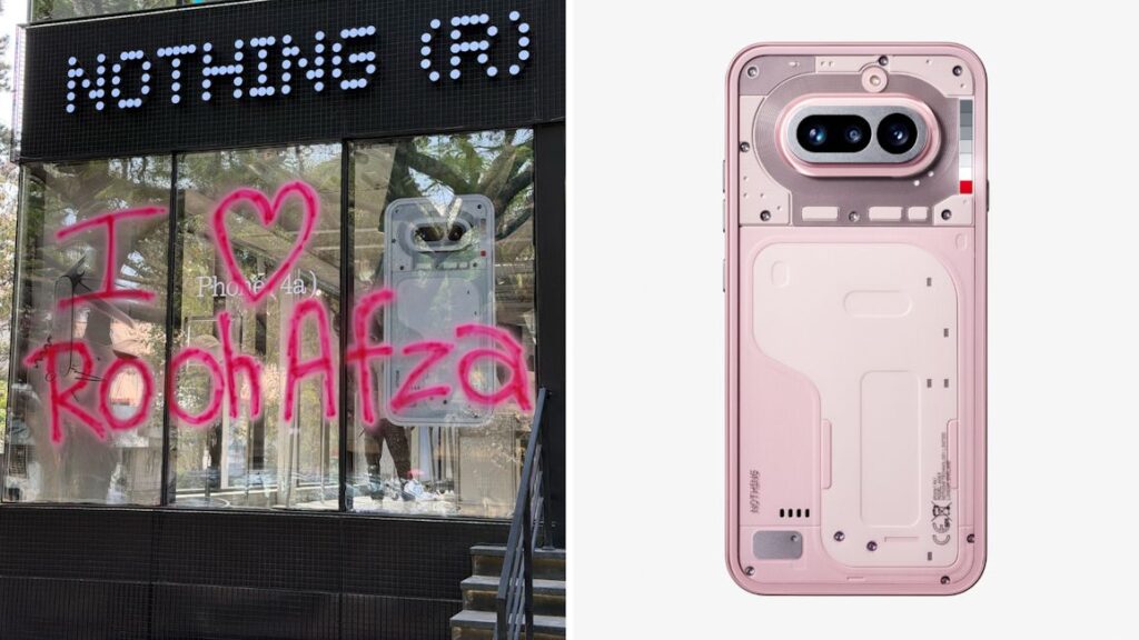 Nothing Phone 4a Pink Colour