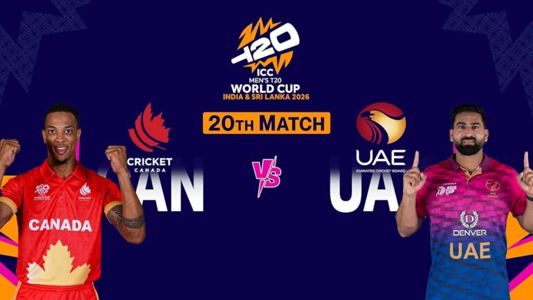 Canada vs UAE