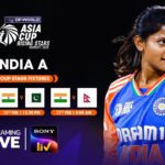 Women’s Asia Cup Rising Stars 2026: Sony Sports Brings Multi-Language Coverage for India’s Next Gen