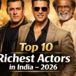 Bollywood to Tollywood: Meet the 10 Richest Actors in India 2026 — The Wealth Will Stun You!!