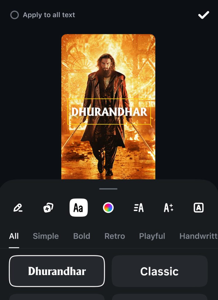 Instagram Dhurandhar 2