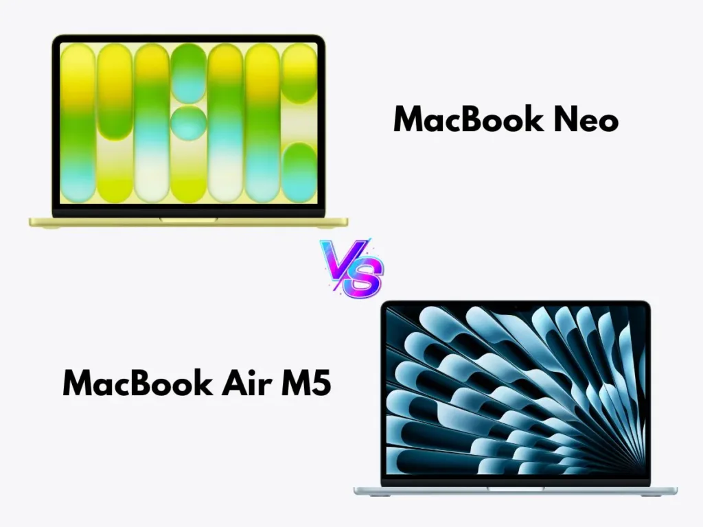 MacBook Neo vs M5 MacBook Air