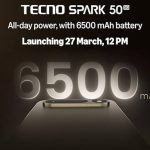 TECNO Spark 50 5G Launching in India on March 27: All You Need to Know