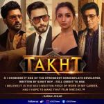 Takkht OTT Release Date, Cast, Plot & Everything You Need to Know About This Epic Historical Drama