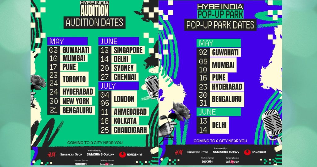 HYBE India's Pop-Up Park Event: A New Era for Fan Engagement and Talent Discovery in Indian Entertainment