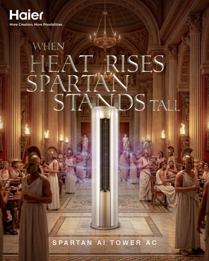 Haier Spartan AI Tower AC