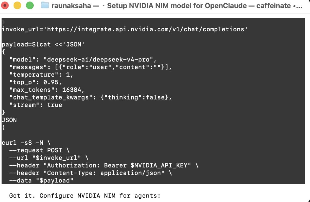 How to Use DeepSeek-V4-Pro for Free Using OpenClaude & NVIDIA NIM