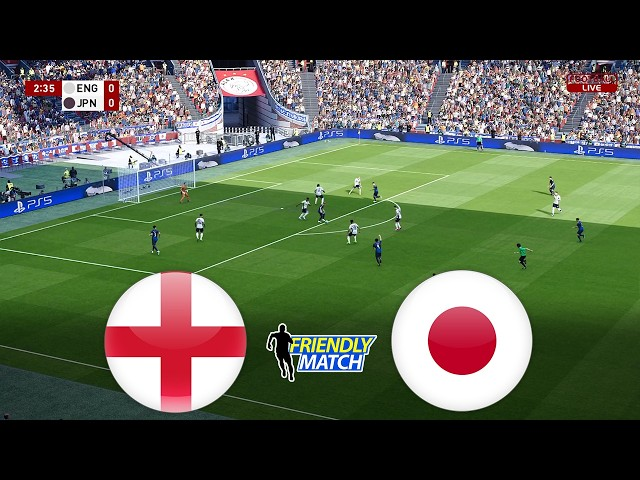 England Japan Football