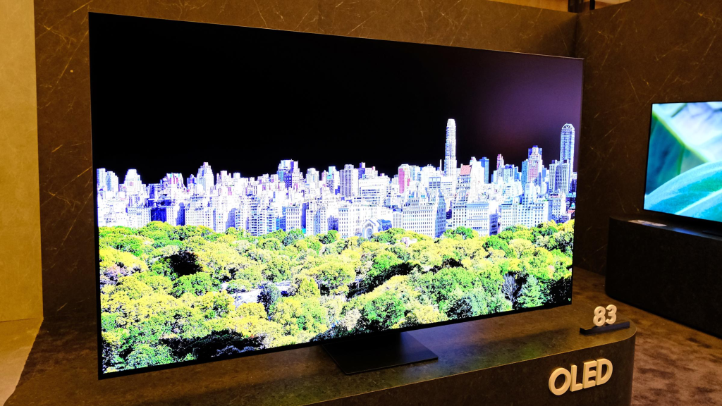 The Samsung S95F OLED TV is 