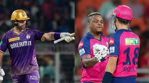 Kolkata Knight Riders vs Rajasthan Royals