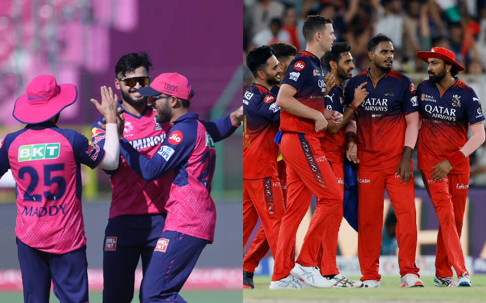 Rajasthan Royals vs Royal Challengers Bengaluru