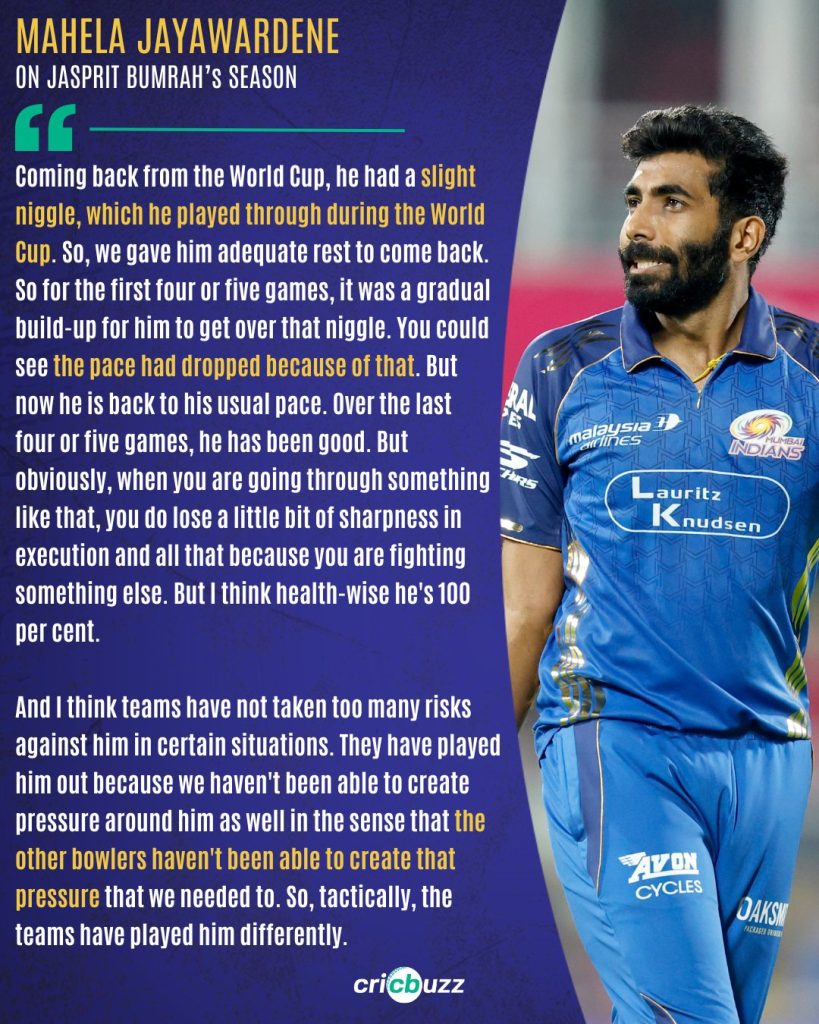Jasprit Bumrah