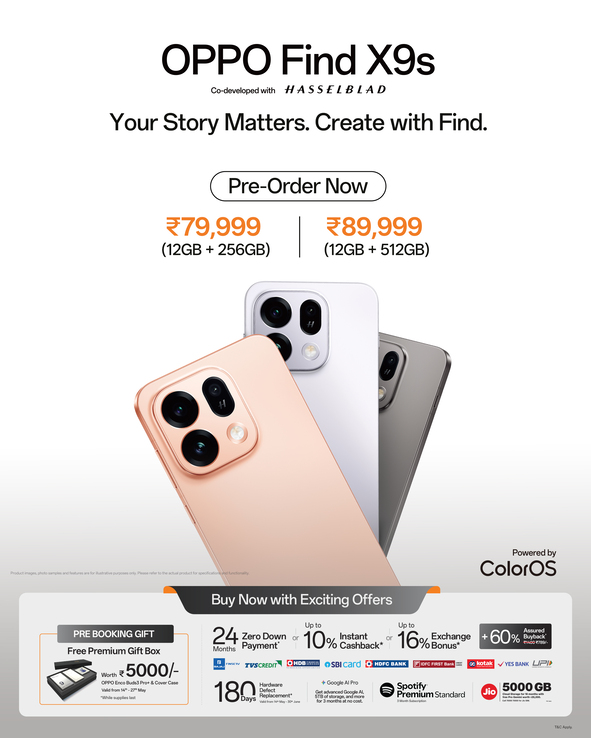 OPPO Find X9s
