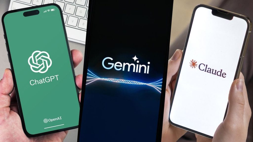 gemini vs chatgpt vs claude