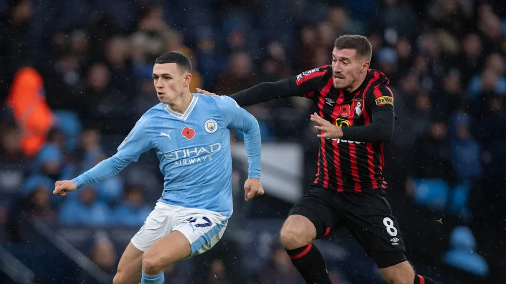 Bournemouth vs Manchester City