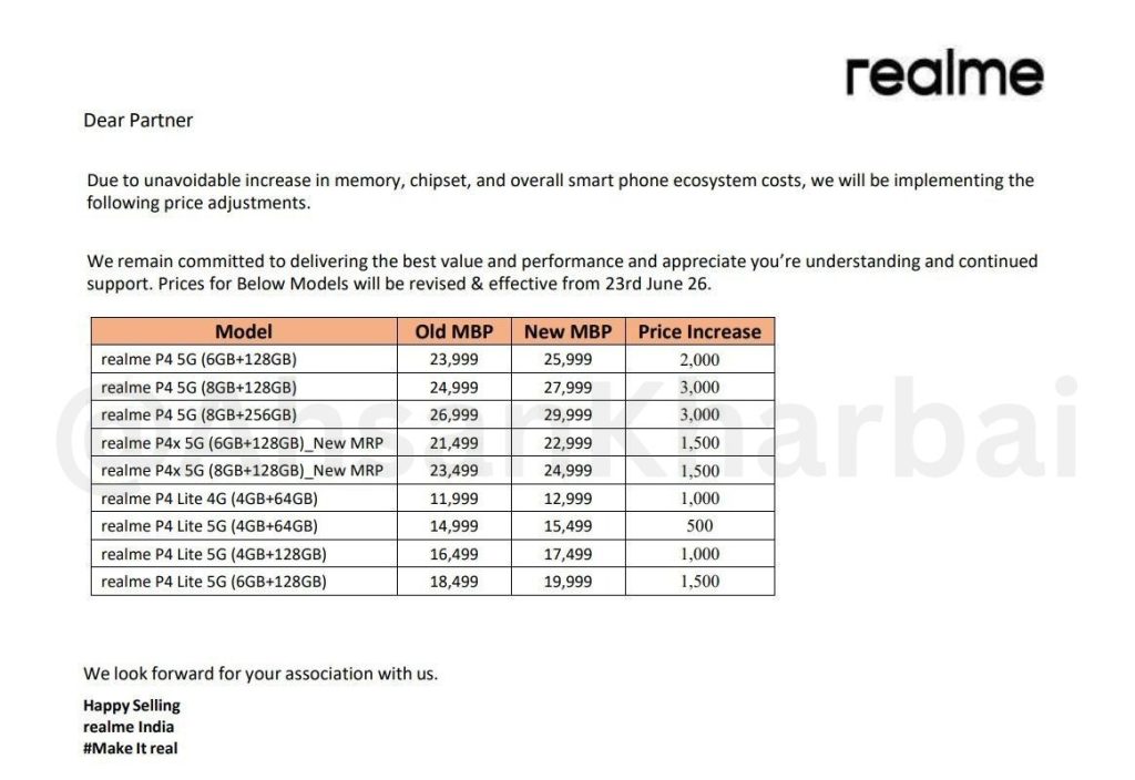 realme Hikes P4 Series Prices by Up to ₹3,000 — Here's What Changed